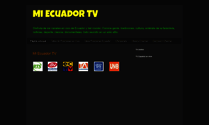 Miecuadortv.blogspot.com thumbnail