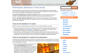 Miel.org.es thumbnail