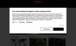 Miele.com thumbnail
