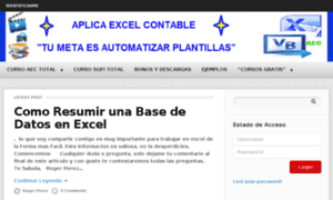 Miembros.aplicaexcelcontable.com thumbnail