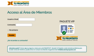 Miembros.descubretuproposito.com thumbnail