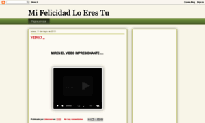 Mifelicidaloerestu.blogspot.com thumbnail