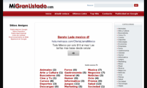 Migranlistado.com thumbnail
