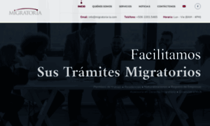 Migratoria-la.com thumbnail