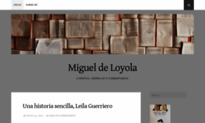 Migueldeloyola.wordpress.com thumbnail