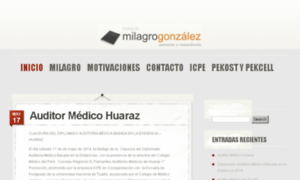 Milagrogonzalez.com thumbnail