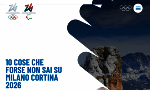 Milanocortina2026.olympics.com thumbnail