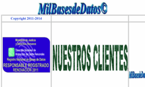 Milbasesdedatos.com.ar thumbnail