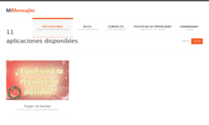Mimensajito.net thumbnail