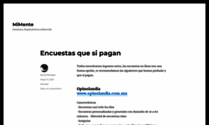 Mimente.com.mx thumbnail