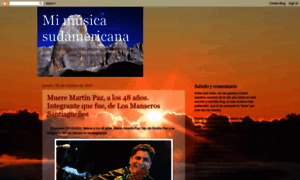 Mimusicasudamericana.blogspot.com thumbnail