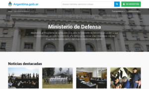 Mindef.gov.ar thumbnail