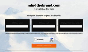 Mindthebrand.com thumbnail