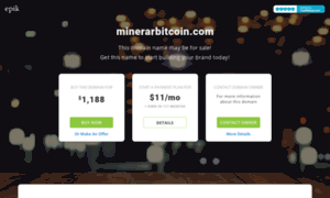 Minerarbitcoin.com thumbnail