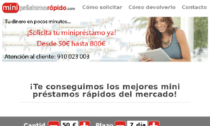 Miniprestamorapido.com thumbnail