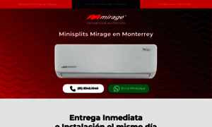 Minisplitmirage.com.mx thumbnail