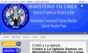 Ministeriocristoylaiglesia.org thumbnail
