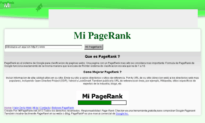 Mipagerank.es thumbnail