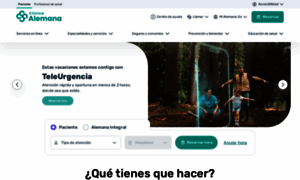 Mipaginadesalud.alemana.cl thumbnail