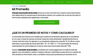 Mipromedio.com thumbnail