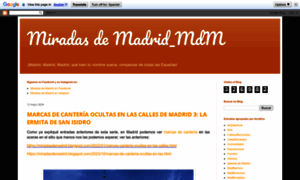 Miradasdemadrid.blogspot.com thumbnail