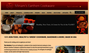 Miriamsearthencookware.com thumbnail