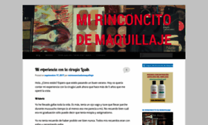 Mirinconcitodemaquillaje.com thumbnail