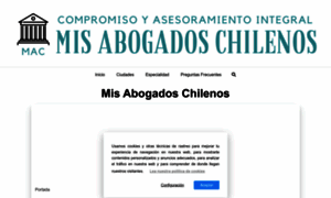 Misabogadoschilenos.cl thumbnail