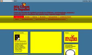 Misclasesdespanol.blogspot.com thumbnail