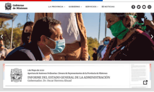 Misiones.gov.ar thumbnail