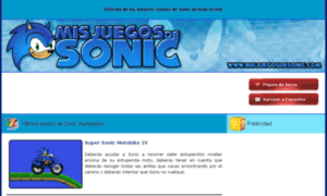 Misjuegosdesonic.com thumbnail