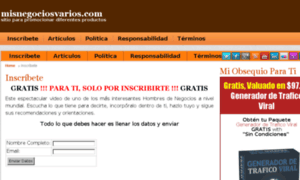 Misnegociosvarios.com thumbnail
