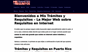 Mistramitesyrequisitos.com thumbnail