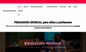 Mjpedagogiamusical.com thumbnail