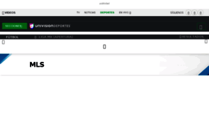 Mls.univision.com thumbnail