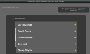 Mmresearch.net thumbnail
