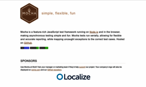 Mochajs.org thumbnail