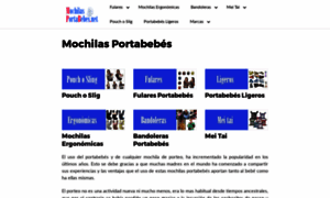 Mochilasportabebes.net thumbnail