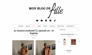 Monblogdefille.com thumbnail