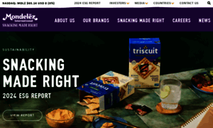 Mondelezinternational.com thumbnail