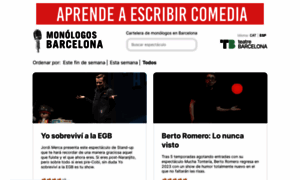 Monologosbarcelona.net thumbnail