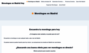 Monologosenmadrid.es thumbnail