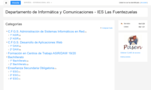 Moodle.fuentezuelas.com thumbnail