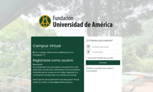 Moodle.uamerica.edu.co thumbnail