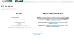 Moodle2.iesbendinat.net thumbnail