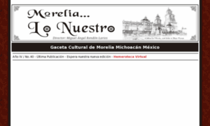Morelialonuestro.mx thumbnail