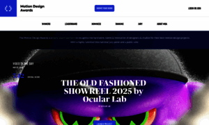 Motiondesignawards.com thumbnail