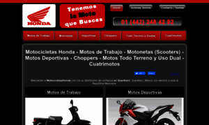 Motocicletashonda.com.mx thumbnail