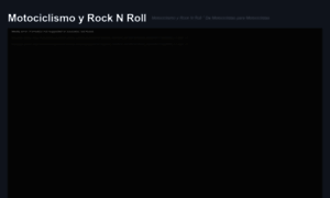 Motociclismoyrocknroll.com thumbnail