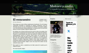 Motoreteando.wordpress.com thumbnail